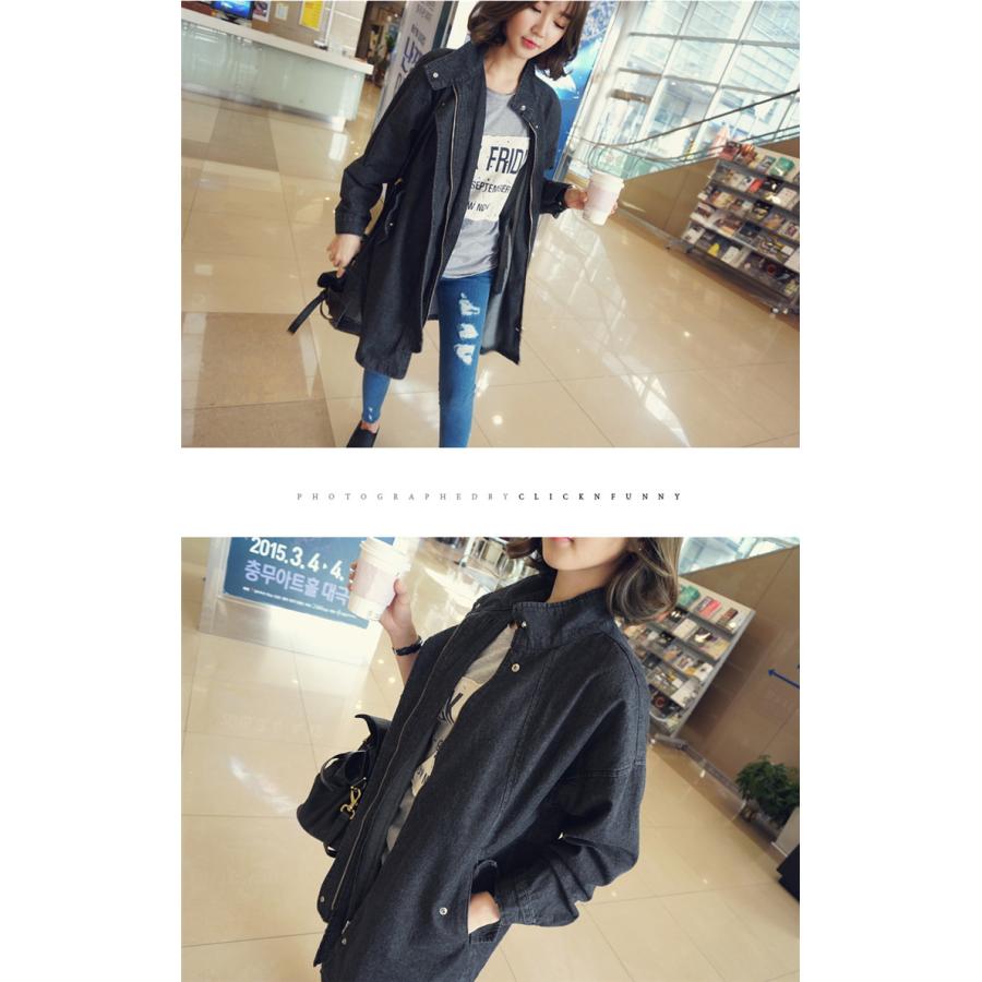 トレンチコート レディース 40代 ロングジャケット スプリングコート 黒ジャケット ライトアウター 秋服 韓国風 カジュアル 30代 50代 大きいサイズ Y2410 Fairyhouse 通販 Yahoo ショッピング