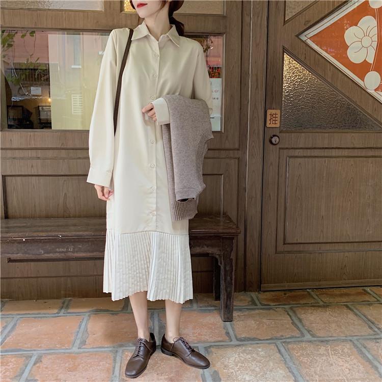 ワンピースセットアップ レディース 40代 秋冬新作 長袖シャツ  