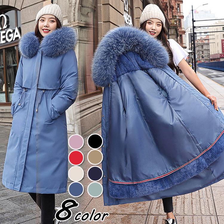 モッズコート 中綿ダウンコート レディース キルティングコート パーカージャケット エコファー 秋冬 40代 カジュアル ロング丈コート アウター 大きいサイズ Y Fairyhouse 通販 Yahoo ショッピング