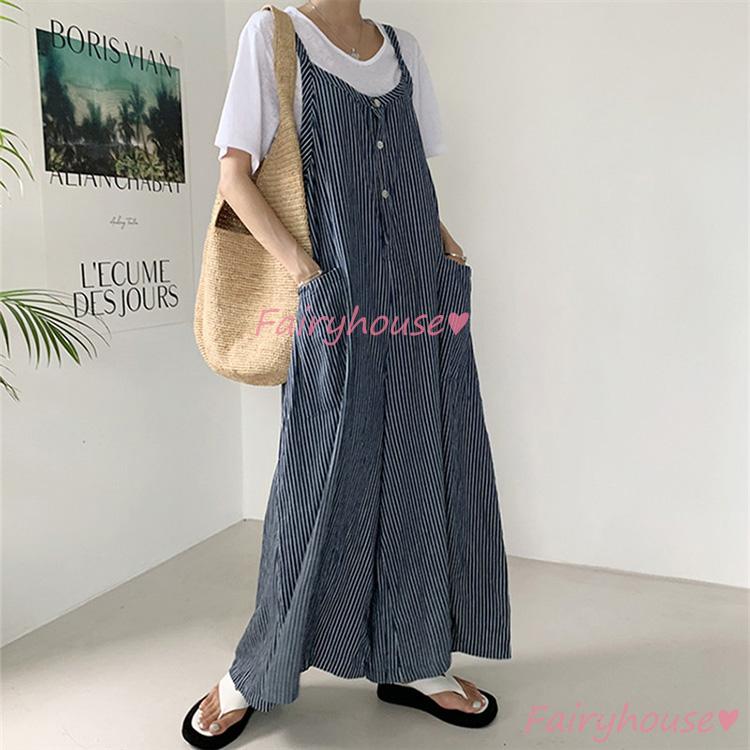 サロペット オーバーオール パンツ レディースロング丈 ワイドパンツ 春夏新作 ロングズボン ボーダー柄 大きいサイズ 30代40代オシャレ ボトムス 着痩せ :y285809:FairyHouse - 通販 - Yahoo!ショッピング サロペット オーバーオール パンツ レディースロング丈 ワイドパンツ 春夏新作 ロングズボン ボーダー柄 大きいサイズ 30代40代オシャレ ボトムス 着痩せ :y285809:FairyHouse - 通販 - Yahoo!ショッピング