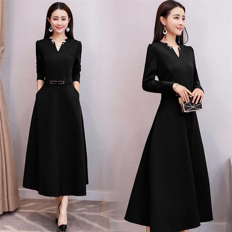 ワンピース レディース 40代ワンピース 秋 きれいめ ベルト付き マキシワンピース 長袖 着痩せ 通勤 結婚式 ドレス お出かけ ドレス お出かけ おしゃれ Y Fairyhouse 通販 Yahoo ショッピング