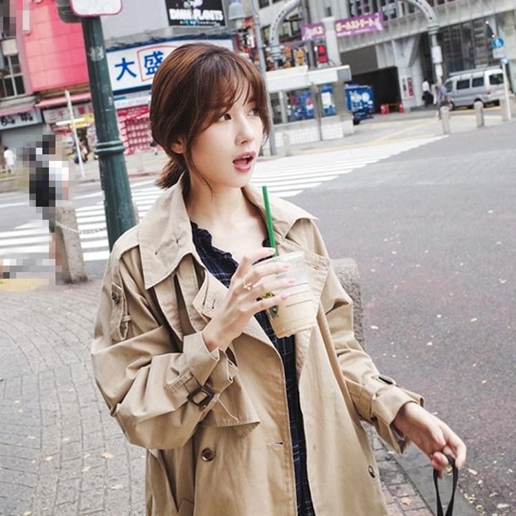 トレンチコート スプリングコート トレンチジャケット レディース 春秋 40代 ベルト スプリング ダスターコート カジュアルウエア 着痩せ 韓国風 通勤 オシャレ Y Fairyhouse 通販 Yahoo ショッピング
