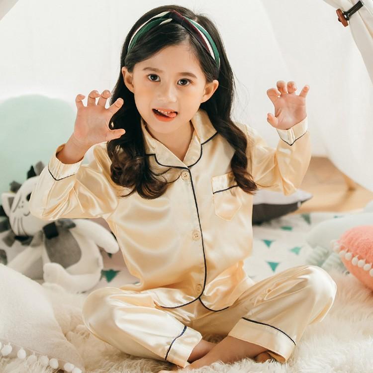 子供パジャマ キッズパジャマ 春秋 女の子 可愛い キッズパジャマセット 2点セット 長袖 開襟パジャマ カジュアルキッズウエア 子とも服 子とも パジャマ 3色 Y Fairyhouse 通販 Yahoo ショッピング
