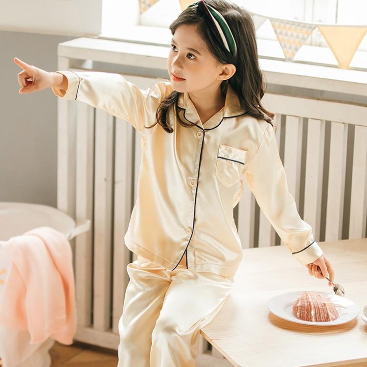 子供パジャマ キッズパジャマ 春秋 女の子 可愛い キッズパジャマセット 2点セット 長袖 開襟パジャマ カジュアルキッズウエア 子とも服 子とも パジャマ 3色 Y Fairyhouse 通販 Yahoo ショッピング