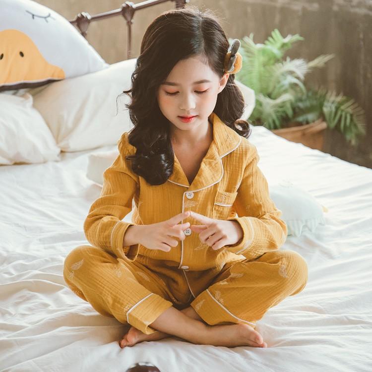 子供パジャマ キッズパジャマ 秋冬 女の子 葉柄 可愛い キッズパジャマセット 上下セット 長袖 開襟パジャマ カジュアルキッズウエア 子とも服 子とも パジャマ Y Fairyhouse 通販 Yahoo ショッピング