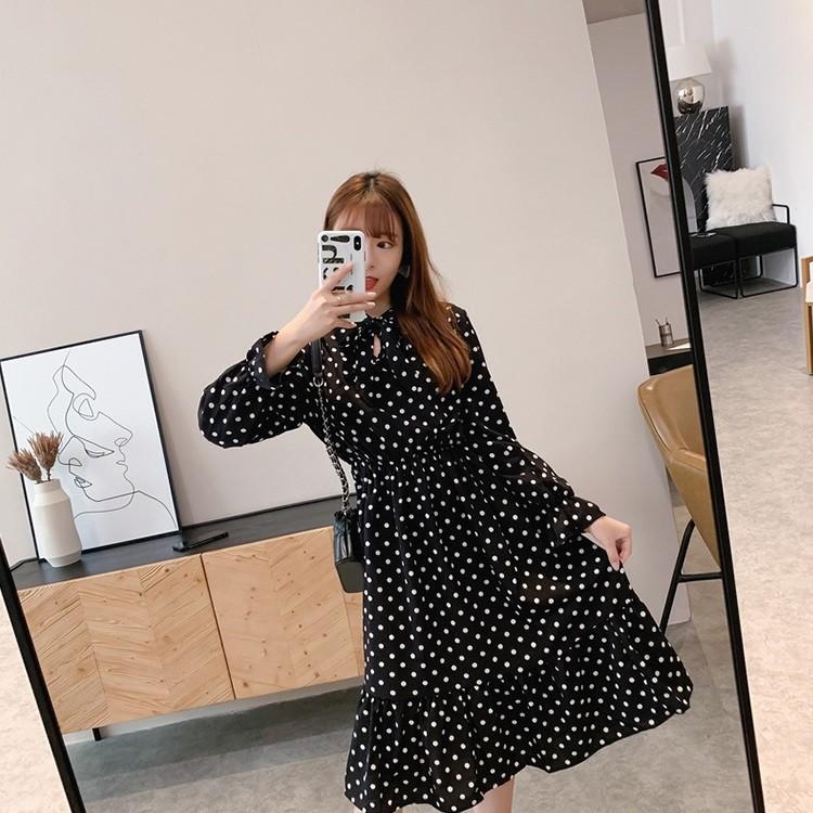 セットアップ レディース 秋冬 40代 30代 ニットベスト ドット ワンピース シフォンワンピース 蝶結び きれいめ 韓国風 オシャレ 学院風 上品 通勤 4色 Y4908 Fairyhouse 通販 Yahoo ショッピング