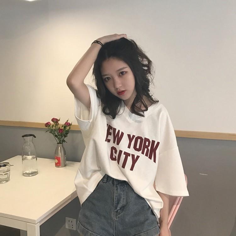 Tシャツ レディース 夏 半袖 丸首 ゆったり 白tシャツ きれいめ 韓国風 おしゃれ カジュアル Tシャツ シンプル ゆったり 新作 着痩せ ショート Y Fairyhouse 通販 Yahoo ショッピング