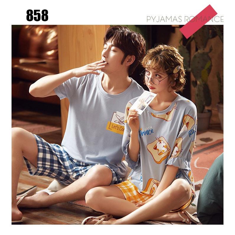 カップル パジャマ レディース メンズ 夏 半袖 寝巻き 部屋着 ペアパジャマ 男 女 オシャレ きれいめ ルームウエア ゆったり 大きいサイズ お揃い 2色 Y Fairyhouse 通販 Yahoo ショッピング