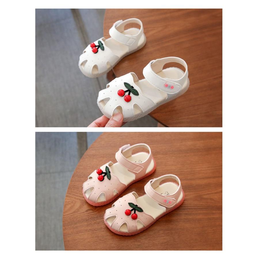 子供靴 キッズサンダル 女の子 子供サンダル 可愛い 滑り止め 軽く オシャレ 女の子サンダル 子ども靴 キッズ 演奏会 七五三 発表会 2色 13 14 15 16 17 18 Y4915 Fairyhouse 通販 Yahoo ショッピング