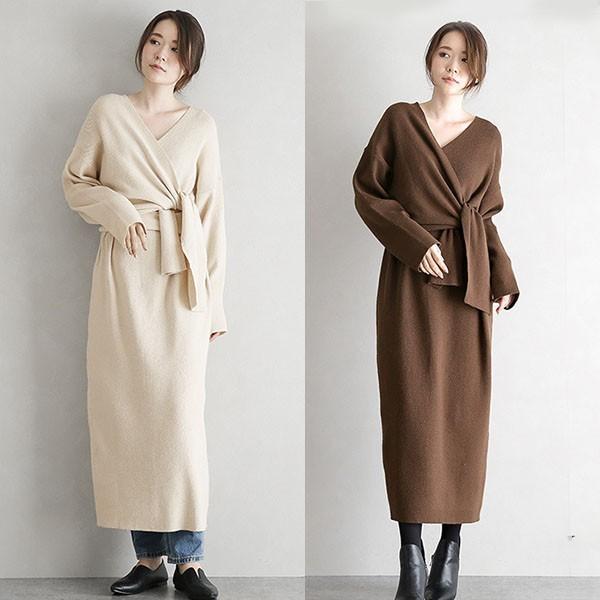 ワンピース レディース 40代 ワンピース 秋冬 きれいめ マキシワンピース 長袖 ロング丈 着痩せ 通勤 結婚式 お出かけ 大人 30代 Y Fairyhouse 通販 Yahoo ショッピング