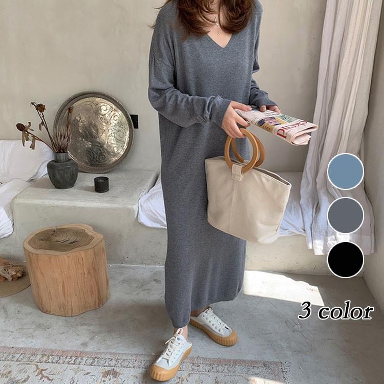 ワンピース レディース ワンピース 春秋 きれいめ リネン マキシワンピース 上品 リネン 長袖 Vネック 着痩せ 通勤 体型カバー 旅行ドレス 韓国風 Y Fairyhouse 通販 Yahoo ショッピング