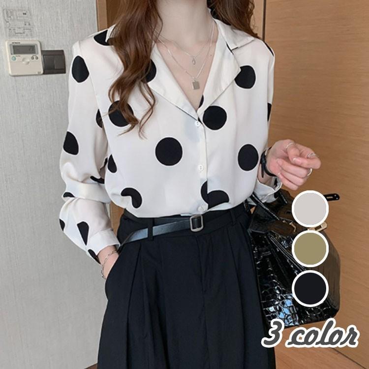 ブラウス レディース きれいめ 40代 春夏 上品 Vネックブラウス シャツ ドット柄トップス 七分袖 韓国風トップス ゆったり 大人 Tシャツ オシャレ 30代 50代 Y Fairyhouse 通販 Yahoo ショッピング