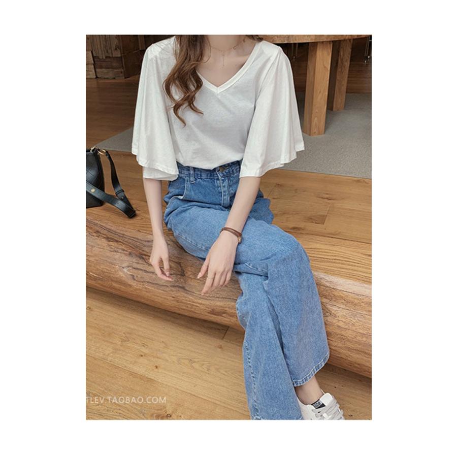 スウェットレディース 40代 トレーナー おしゃれ 安い 韓国 トップス 半袖 無地 プルオーバー カジュアル 可愛い 着痩せ お出かけ 代30代40代 Y Fairyhouse 通販 Yahoo ショッピング