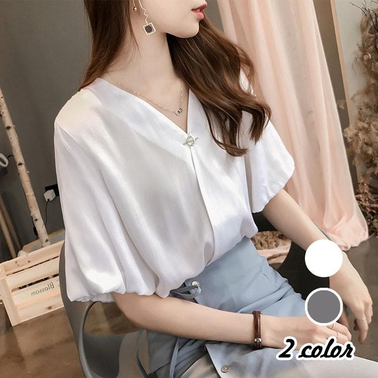 ブラウス レディース オシャレブラウス シャツ 春夏 五分袖ブラウス 白シャツ レース Vネック フォーマルトップス 韓国風 通勤 Ol 大きいサイズ 大人 上品 Y Fairyhouse 通販 Yahoo ショッピング