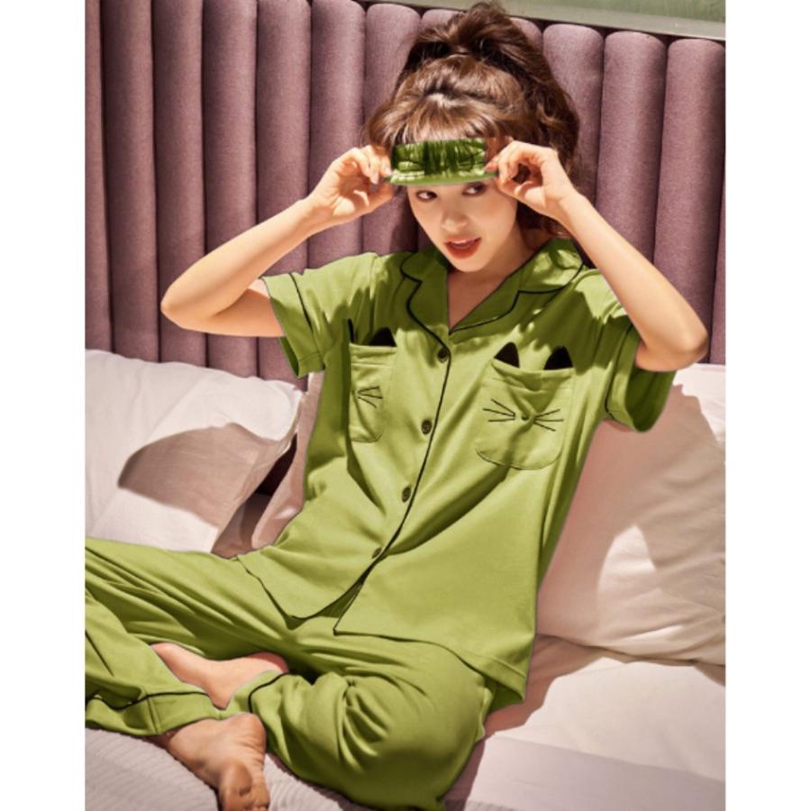 パジャマ ルームウェア レディース 春夏秋 長袖 パジャマ フェイクシルクルームウェア 前開き上下セット可愛い パジャマ オシャレ 部屋着 寝巻き Y Fairyhouse 通販 Yahoo ショッピング
