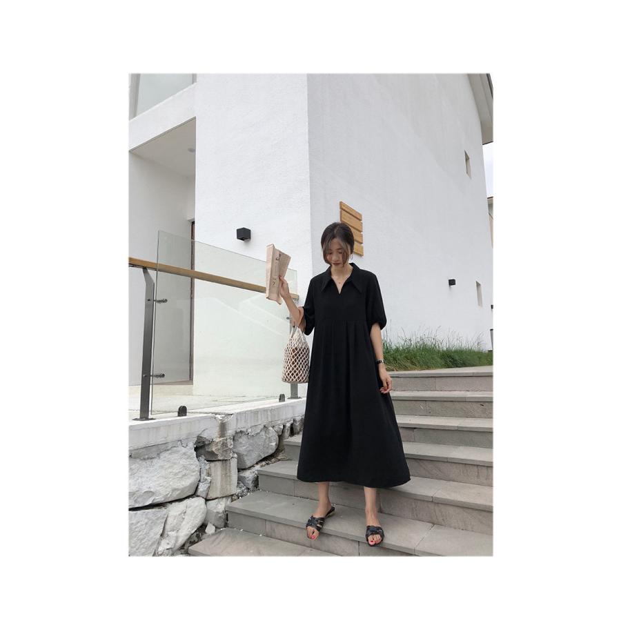 超美品 ワンピース レディース 黒ワンピース Vネック 無地 スリット 売り尽 Villa Saintantoine Com