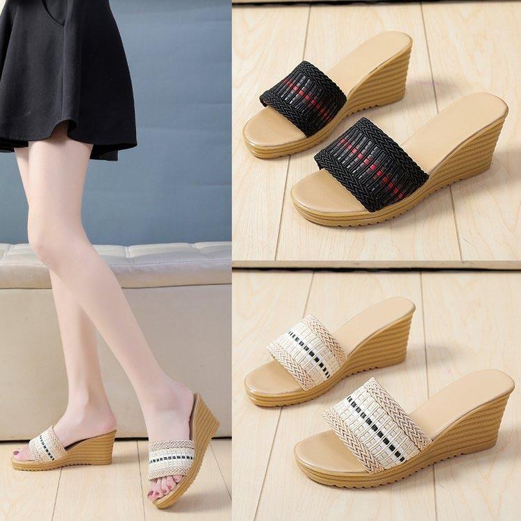 サンダル レディース ウェッジソールサンダル 厚底 ヒールサンダル 夏 ウェッジサンダル 美脚サンダル 歩きやすい Sandal ママサンダル 靴 Y Fairyhouse 通販 Yahoo ショッピング