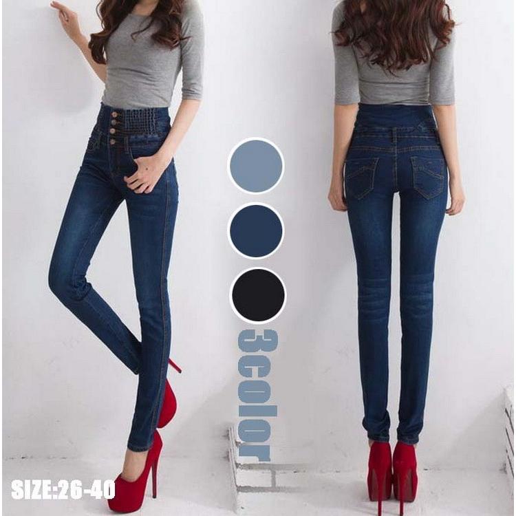 ジーンズ レディース スキニーデニム デニムパンツ デニム ズボン ハイウエスト デニム ハイウエスト レギンス ロング丈 ボトムス 着痩せ 30代40 代50代 Y6263 Fairyhouse 通販 Yahoo ショッピング