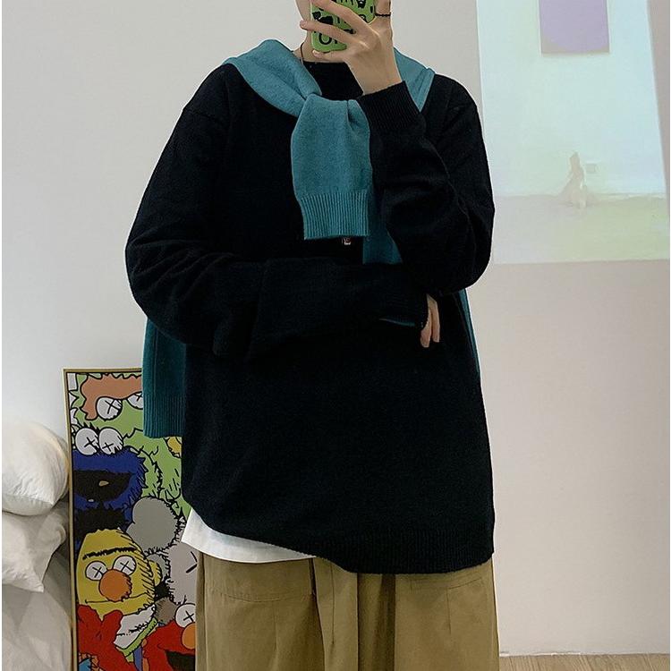 Sale 76 Off ニットセーター メンズレディース 無地セーター 長袖防寒セーター カップルニットセーター インナーカットソー 秋冬 人気オシャレカジュアルニットトップス Bonnemawatersport Nl