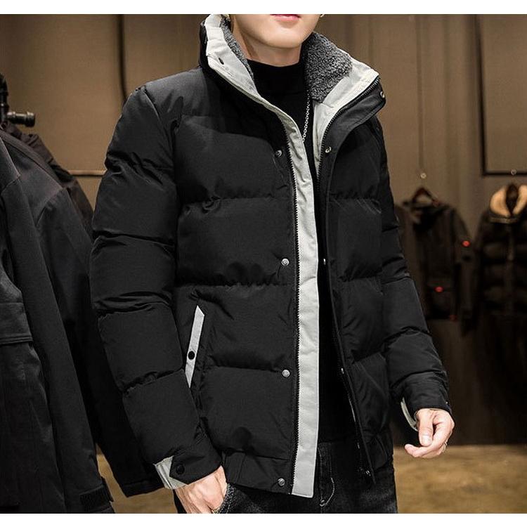 中綿ジャケット メンズ 冬服 中綿コート ブルゾン アウター ショート丈アウター スタンドカラー ジップアップ 防寒 軽量ジャケット オシャレ メンズアウター Y Fairyhouse 通販 Yahoo ショッピング