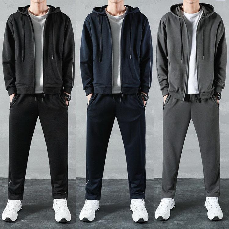 セットアップ メンズ ランニング 上下セット 春秋 スウェット パーカー ジップアップ ジャケット パンツ オシャレ ジャージ スポーツウェア カジュアル 運動着 Y Fairyhouse 通販 Yahoo ショッピング