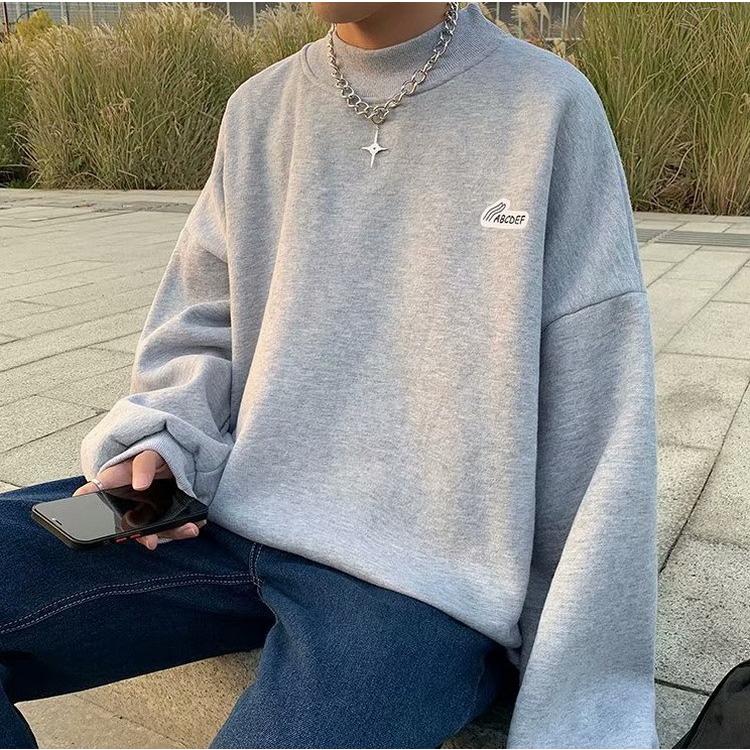 スウェットトレーナー メンズ 秋冬 無地トレーナー 長袖 オシャレtシャツ 防寒トップス ゆったりプルオーバートレーナー 人気 通学通勤 カジュアルトップス Y Fairyhouse 通販 Yahoo ショッピング