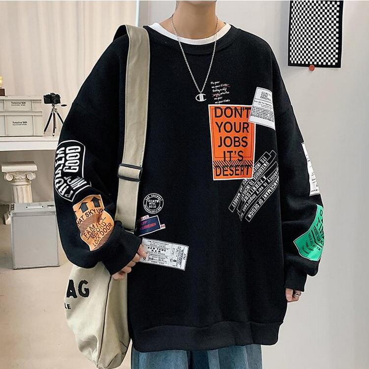 現金特価 トレーナー メンズ 春新作 トップス 春 春服 春物 スウェット スウェットトレーナー 長袖 ロンt ラインストーン サイドライン ブラック 未使用 Www Endocenter Com Ua