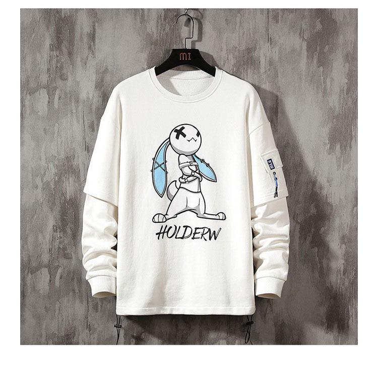 スウェットトレーナー メンズ 春服 プリント長袖tシャツ クルーネック プルオーバー フェイクレイヤード 人気 メンズトレーナー おしゃれカジュアルトップス Y Fairyhouse 通販 Yahoo ショッピング