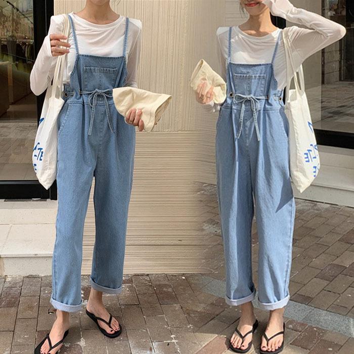 サロペット オーバーオール レディース 40代 ワイトパンツ ロングパンツ ストレートパンツ ゆったり ボトムス カジュアル 大きいサイズ 春夏 オシャレ 着痩せ Sale