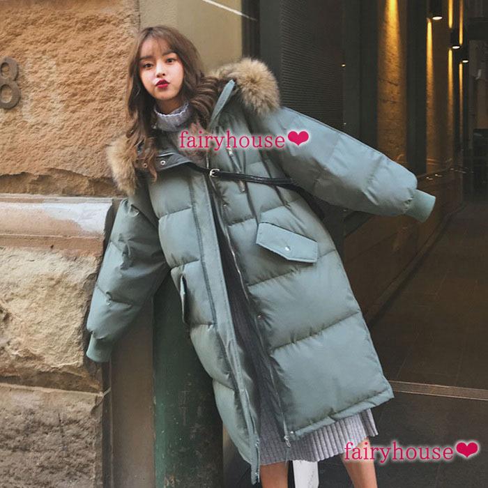 中綿コート レディース 冬服 ロング丈 中綿ジャケット キルティングコート 40代 オシャレ軽量 防寒アウター フードエコファー付き 綿入りコート 30代 50代 Y Fairyhouse 通販 Yahoo ショッピング