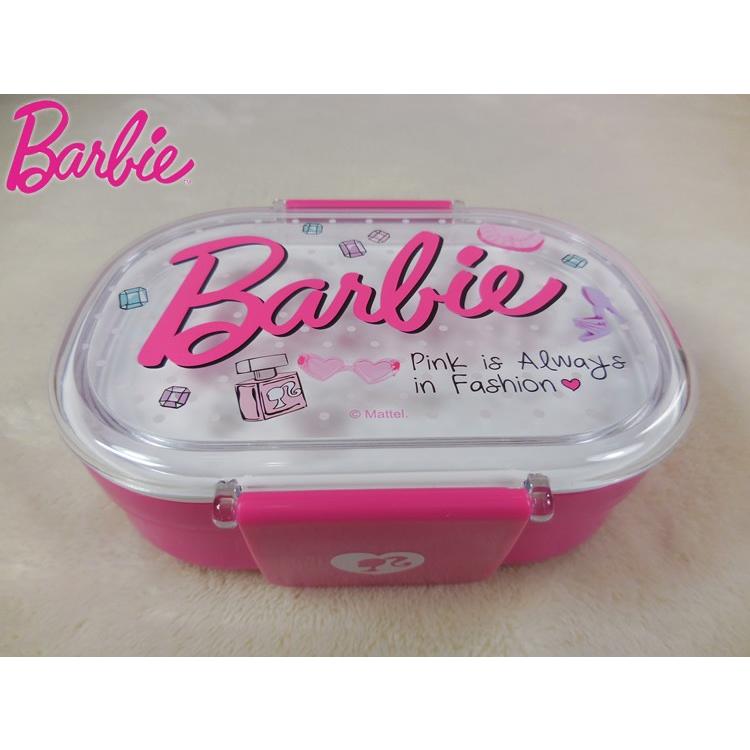 Barbie バービー　ランチボックス　お弁当箱　お昼　電子レンジok　携帯　持ち運び　可愛い　雑貨｜fairys-house-s
