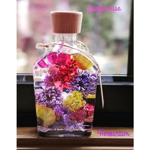 アートフラワー ドライフラワーを使用したハーバリウム キレイ 可愛い プレゼント 贈り物 女性 姫系 薔薇系雑貨 お祝い インテリア Herbarium54 Fairy S House Second 通販 Yahoo ショッピング