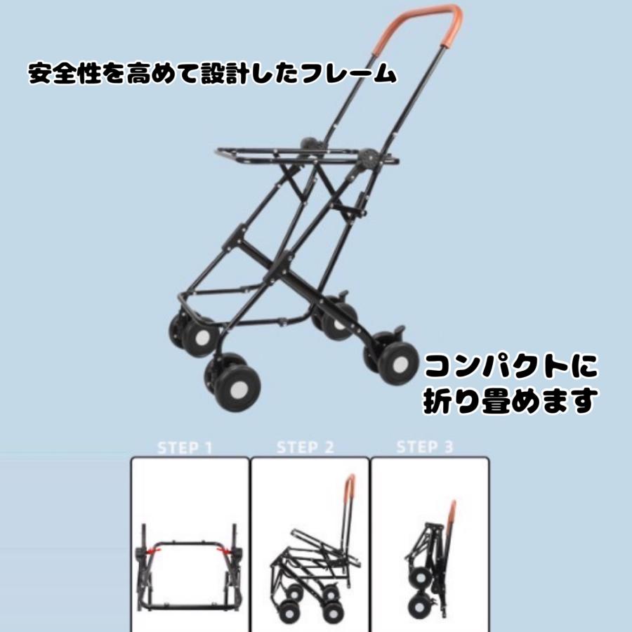 2段式ペットカート ドックカート 2段 分離式 多機能 ワンタッチ