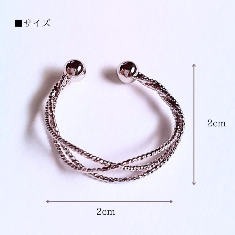 イヤーカフ 片耳用 シルバー シンプル 上品 華奢 レディース 女児 可愛い |  | 03