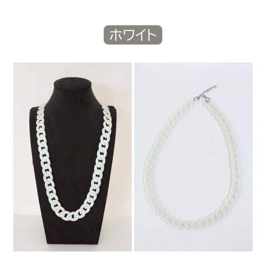 チェーンネックレス　ネックレス　軽量　アクリル　カラフル　ダンスアクセ　ダンス　約60cm　メンズ　レディース　キッズ　韓国風　衣装 |  | 02