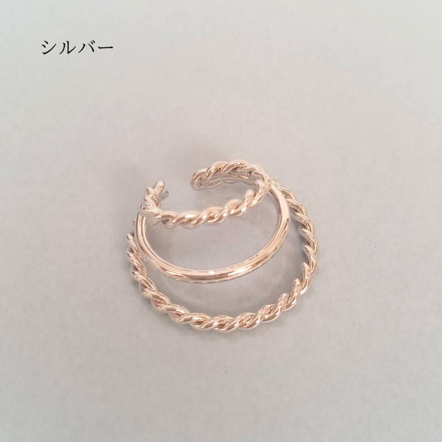 イヤーカフ 片耳用 ゴールド シルバー シンプル 華奢 レディース 大人 子供 きれいめ |  | 02