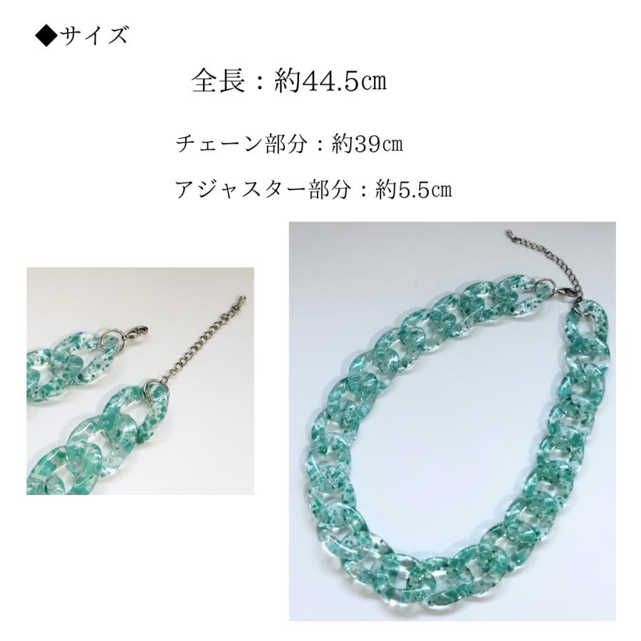 チェーンネックレス　ネックレス　ダンスアクセ　ダンス クリア　ピンク　パープル　グリーン　軽量　レディース　メンズ　キッズ　韓国ネックレス |  | 06