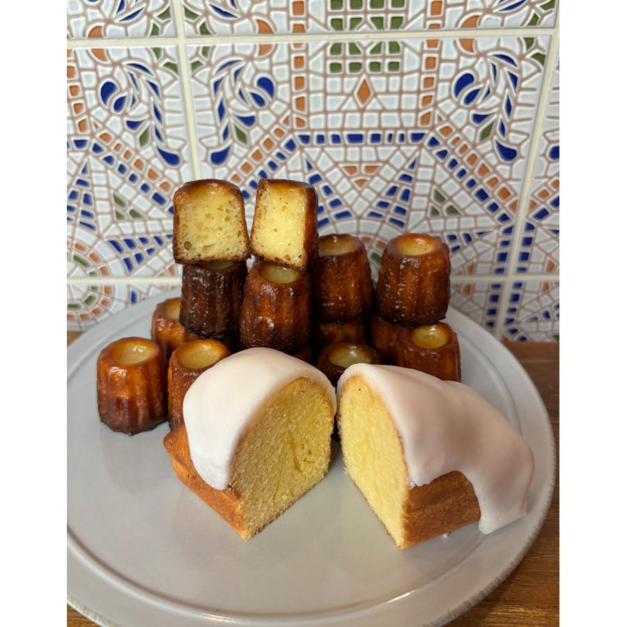 レモンケーキとカヌレ レゾンデートルの人気のボックス カヌレレモンケーキ6Pボックス