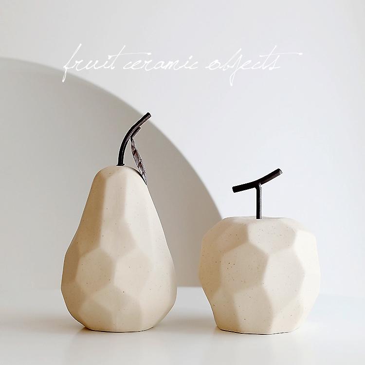 韓国　陶器の置物 再販 】オブジェ 置物 北欧 モダン 韓国 おしゃれ 置き物 陶器