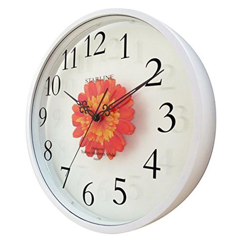 21年新作 スターライン アートフラワークロック オレンジ Sw 1191 その他インテリア時計 Rohitrattan Handcraft Media Com