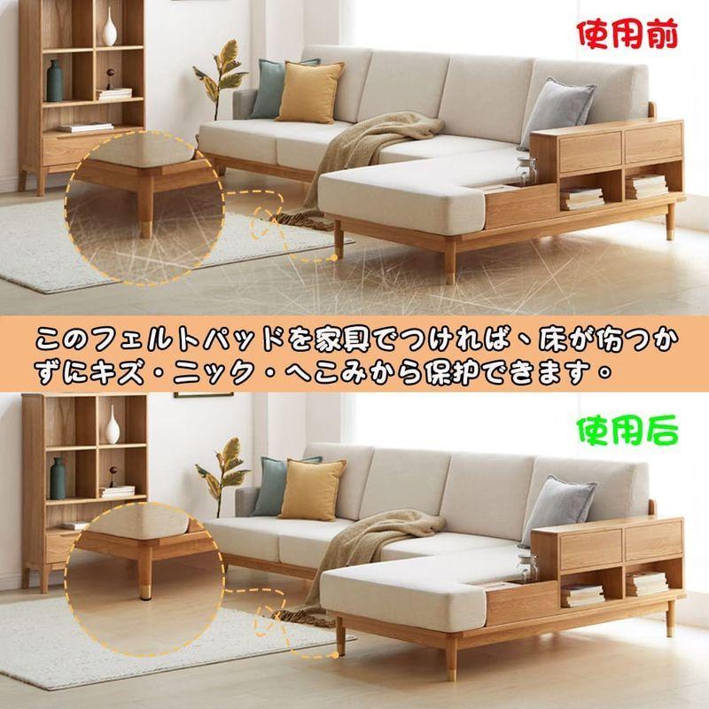 ギノヤ 家具スライダー, 16枚入り 40mm丸い粘着家具移動パッド 重い家具楽々移動 キズ防止・防音 (コーヒー) 【 新品 】 ギノヤ 家具スライダー, 16枚入り 40mm丸い粘着家具移動パッド 重い家具楽々移動 キズ防止・防音 (コーヒー) 【 新品 】