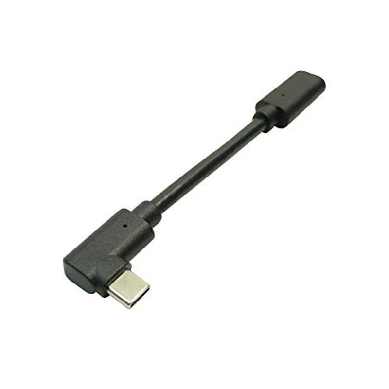 ATS direct USB3.1 Gen2 Type-C Lアングルオスーストレートメス 純正電源コード用延長 角度変換アダプタケーブル 大流行中！