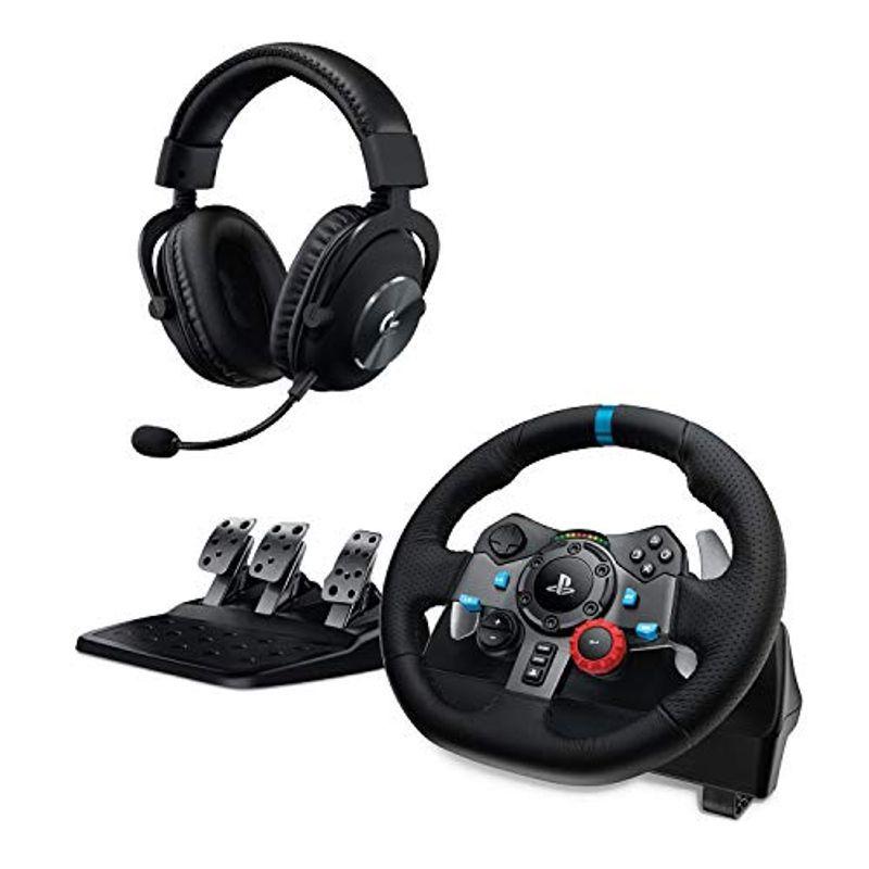 福袋 Logicool G ゲーミング その他pc用ゲームコントローラー ステアリングコントローラー ヘッドセット セット ヘッド
