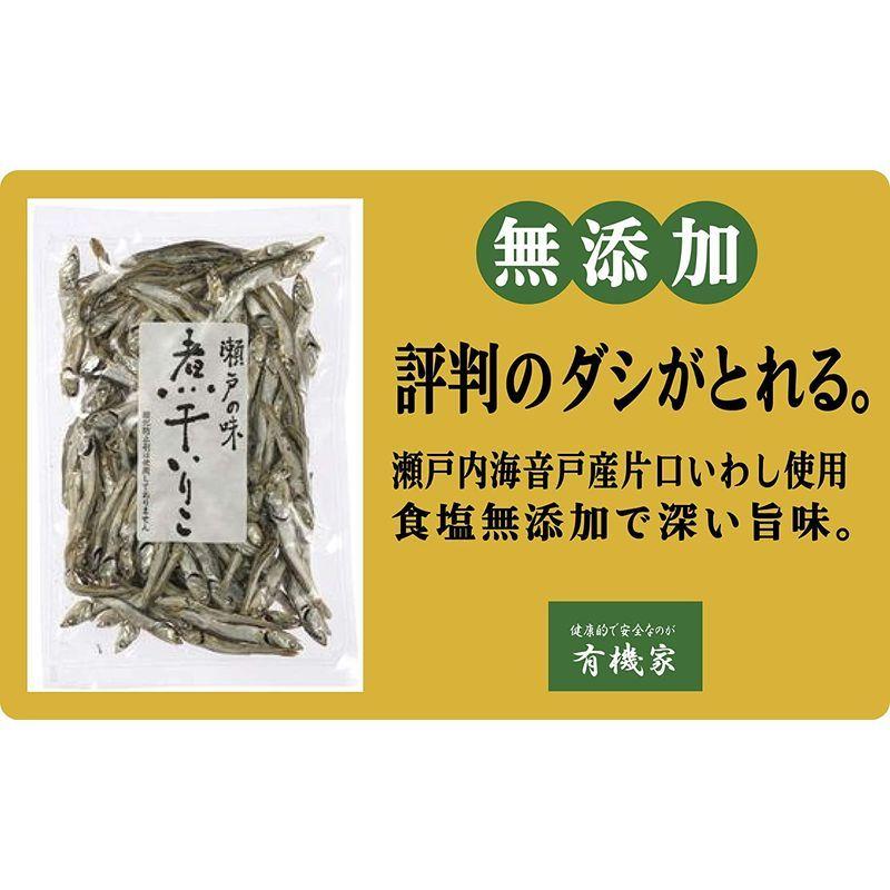 無添加 瀬戸内海音戸産 いりこ・煮干150g×2個 コンパクト 食塩無添加(自然の塩分は100g中4,3g含まれます)瀬戸内海音戸産片口いわ|faith821|02