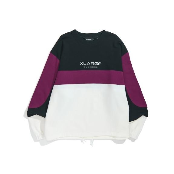 エクストララージ Xlarge Sports Logo Paneled Crewneck Sweat スポーツロゴ パネル クルーネック スウェット トレーナー メンズ ブランド ストリート Faithstore 通販 Yahoo ショッピング