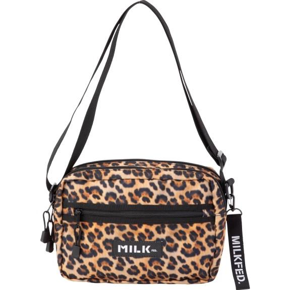 MILKFED. ミルクフェド MILKFED LEOPARD PRINT SHOULDER BAG
