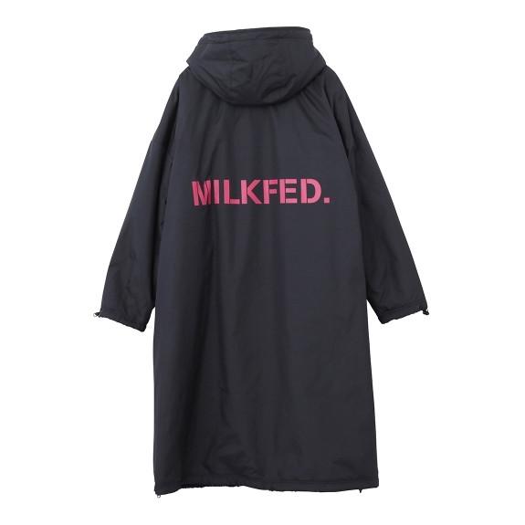 MILKFED. ミルクフェド MILKFED REVERSIBLE HOODED BOA LONG MILKFED. ミルクフェド MILKFED REVERSIBLE HOODED BOA LONG