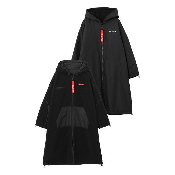 MILKFED. ミルクフェド MILKFED REVERSIBLE HOODED BOA LONG MILKFED. ミルクフェド MILKFED REVERSIBLE HOODED BOA LONG