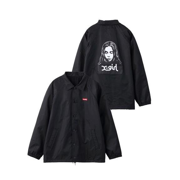X-girl ☆SALE セール☆ エックスガール FACE COACH JACKET X-girl ☆SALE セール☆ エックスガール FACE COACH JACKET