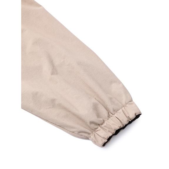 値下げ！【X-GIRL 】ジャケット 140サイズ ベージュ/ホワイト X-girl ☆SALE セール☆ エックスガール REVERSIBLE HOODED